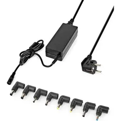Nedis Notebook Adapter GaN 65 W 5 / 9 / 12 / 15 / 20 V DC 2.4 / 3.0 / 3.25 A Benutzt für: (65 W), Notebook Netzteil, Schwarz