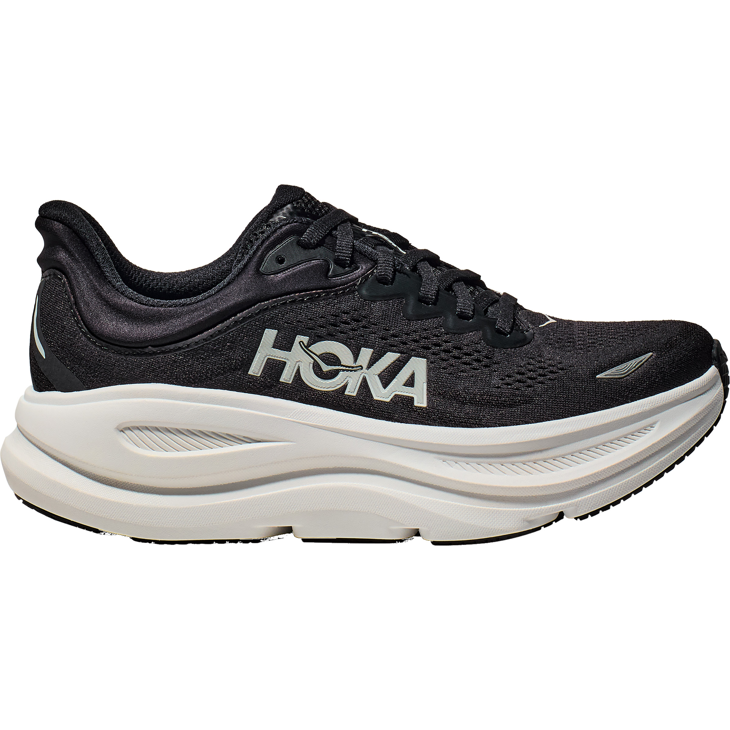 Hoka Bondi 9 Damen Laufschuhe schwarz Größe 38.5 Laufen Atmungsaktiv