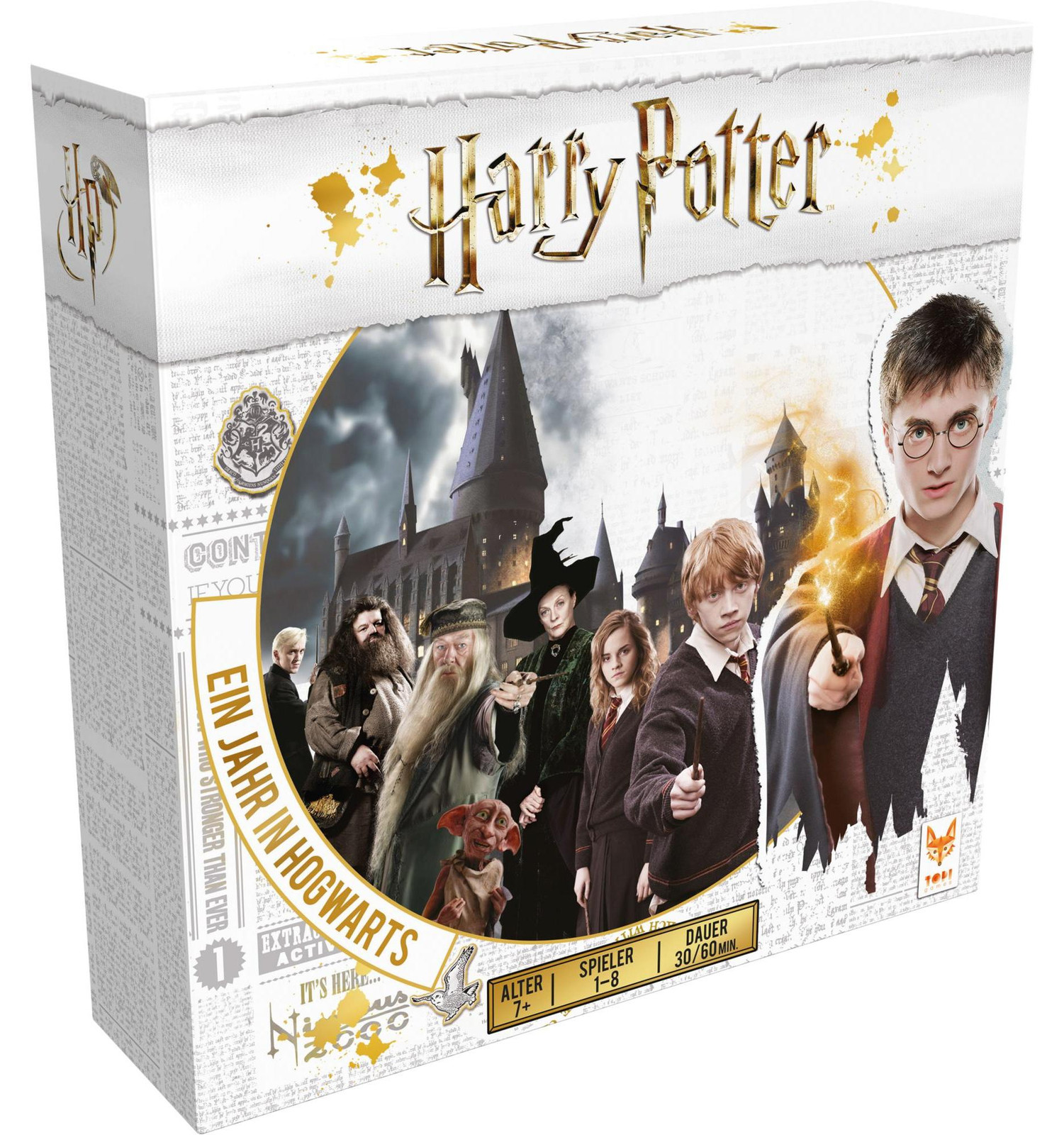Harry Potter: Een jaar op Hogwarts bordspel van Asmodee