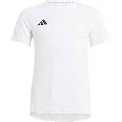 adidas Team T-Shirt Kinder - white/black - 116