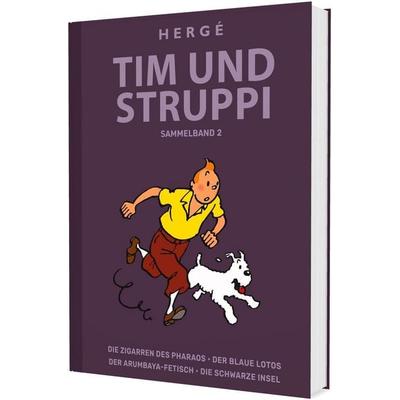 Tim und Struppi Sammelband 2, Gebundene Ausgabe von Hergé, Carlsen, 978-3-551-80924-7