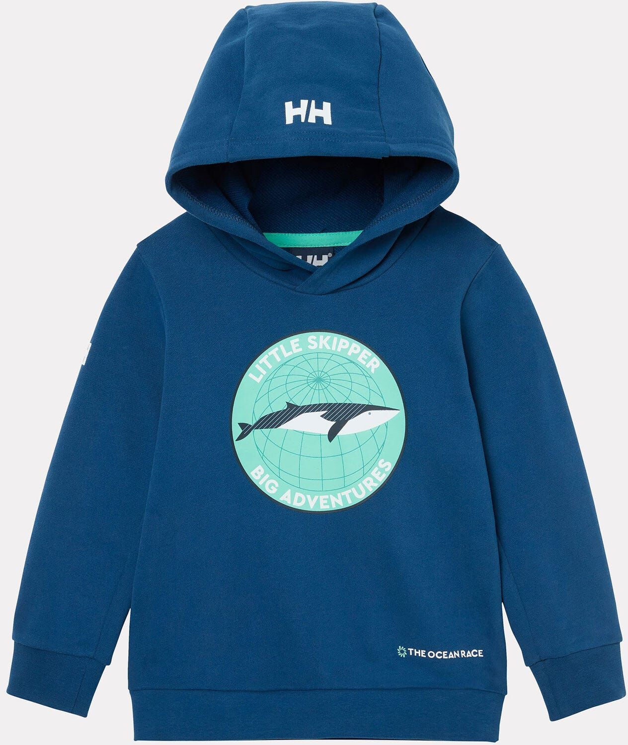 Helly Hansen Kids' The Ocean Race Hoodie - Blue - 4