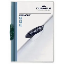 DURABLE Klemmhefter Swingclip DIN A4 grün