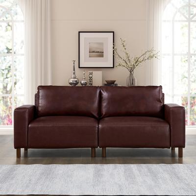 "GDFStudio Thalassa 78.5"" Loveseat for Living Room with Spacious Comfort Modern Design"