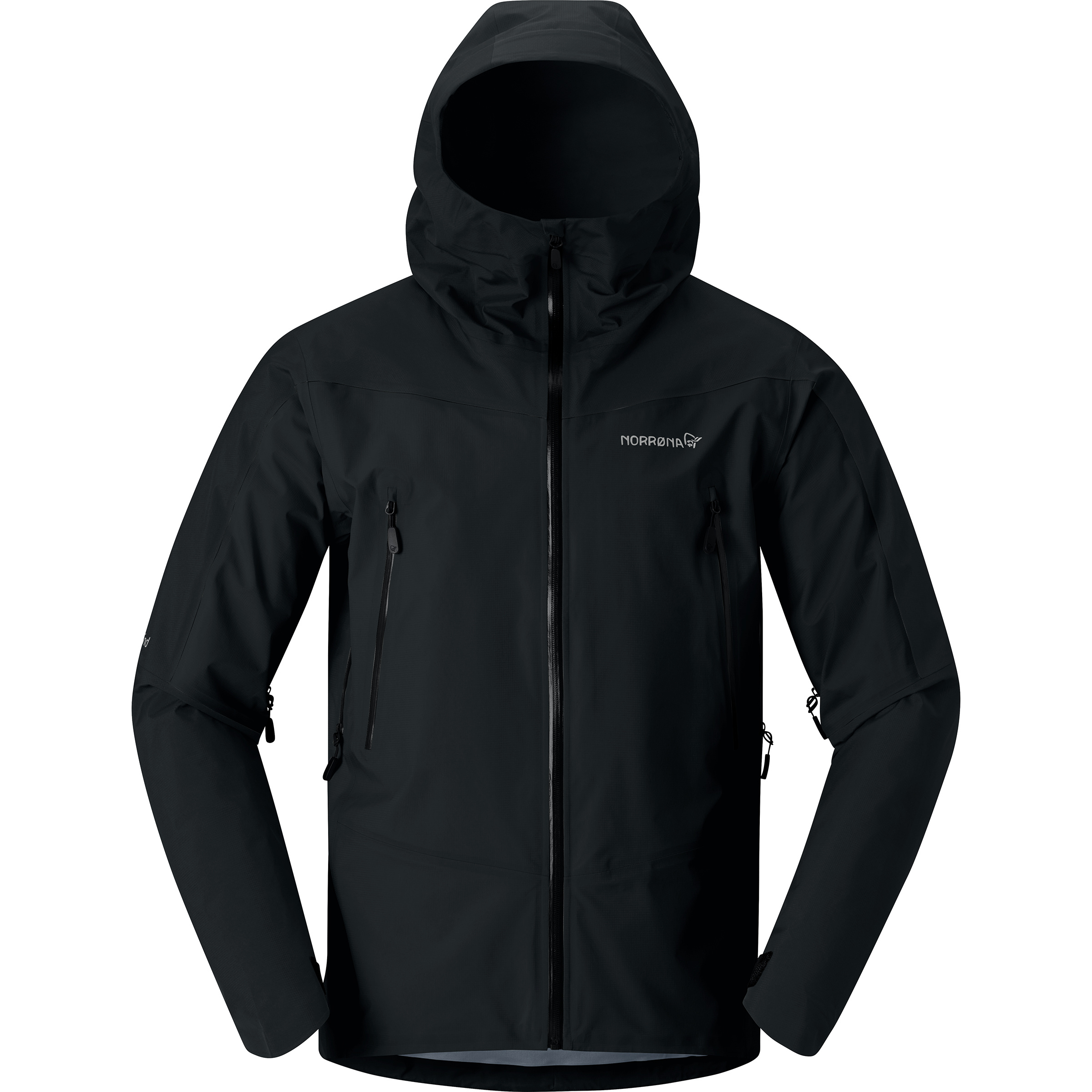 Norrona Falketind GTX Herren Regenjacke schwarz Größe M Alpinklettern | Bergsteigen | Hochtour Winddicht Wasserabweisend