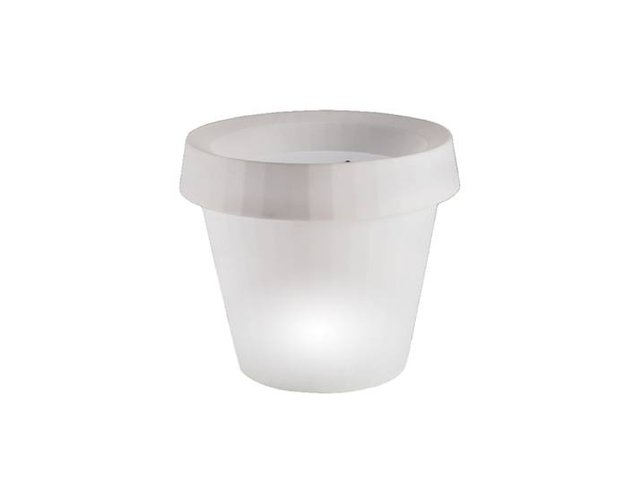 SLIDE vase lumineux GIO' POT LIGHT (Rond - Polyéthylène)
