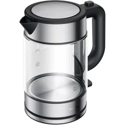 Xiaomi BHR7423EU Wasserkocher 1,7 Liter Glas Schwarz/Silber