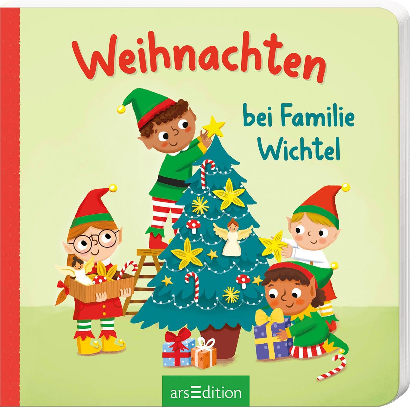 Volk, Katharina E. - Weihnachten bei Familie Wichtel: Erste weihnachtliche Vorlesegeschichte für Kleinkinder ab 18 Monaten - Preis vom 11.10.2026 03:10:56 h