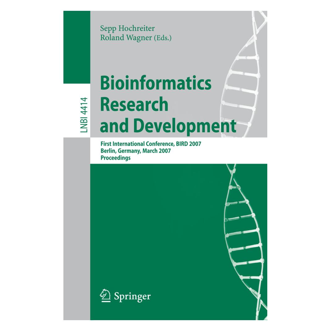 Springer Bioinformatics Research and Development (Englisch, Softcover, Roland Wagner, Sepp Hochreiter) (15908513)