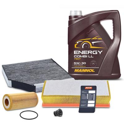 Bestprice Inspektionspaket SET A + 5L 5W-30 Motoröl [Hersteller-Nr. 40674998] für Audi