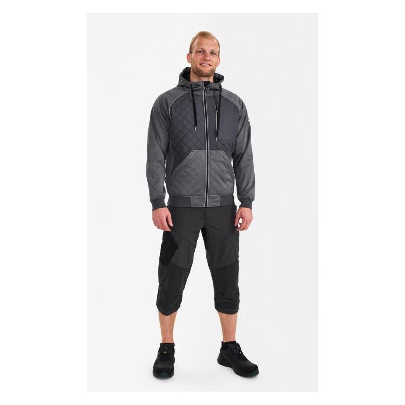 F. Engel X-treme softshelljakke, haette 1361, antracitgrå, str. 2XL (XXL) (1361-207-79 2XL)