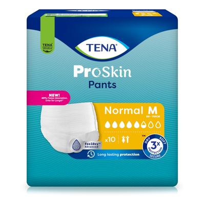 Tena Pants Normal M bei Inkontinenz 18 St Einweghosen