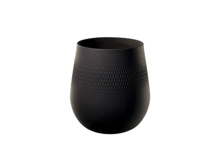 Villeroy & Boch Vase Collier Noir Carre moyen