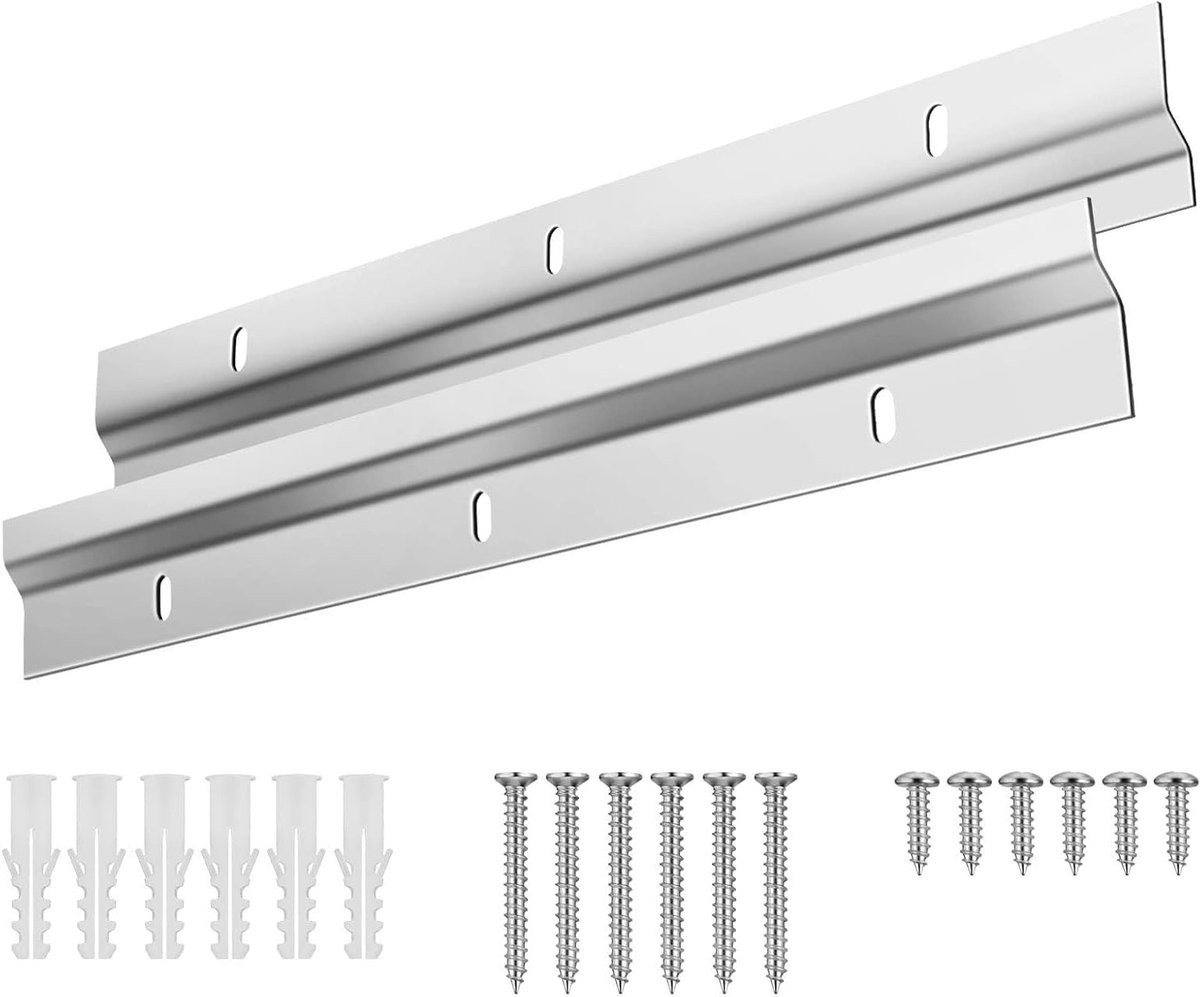 Franse slot beugel foto hanger, stevige Z-bar wandbeugel voor spiegelmontage en decoratie, 30 cm