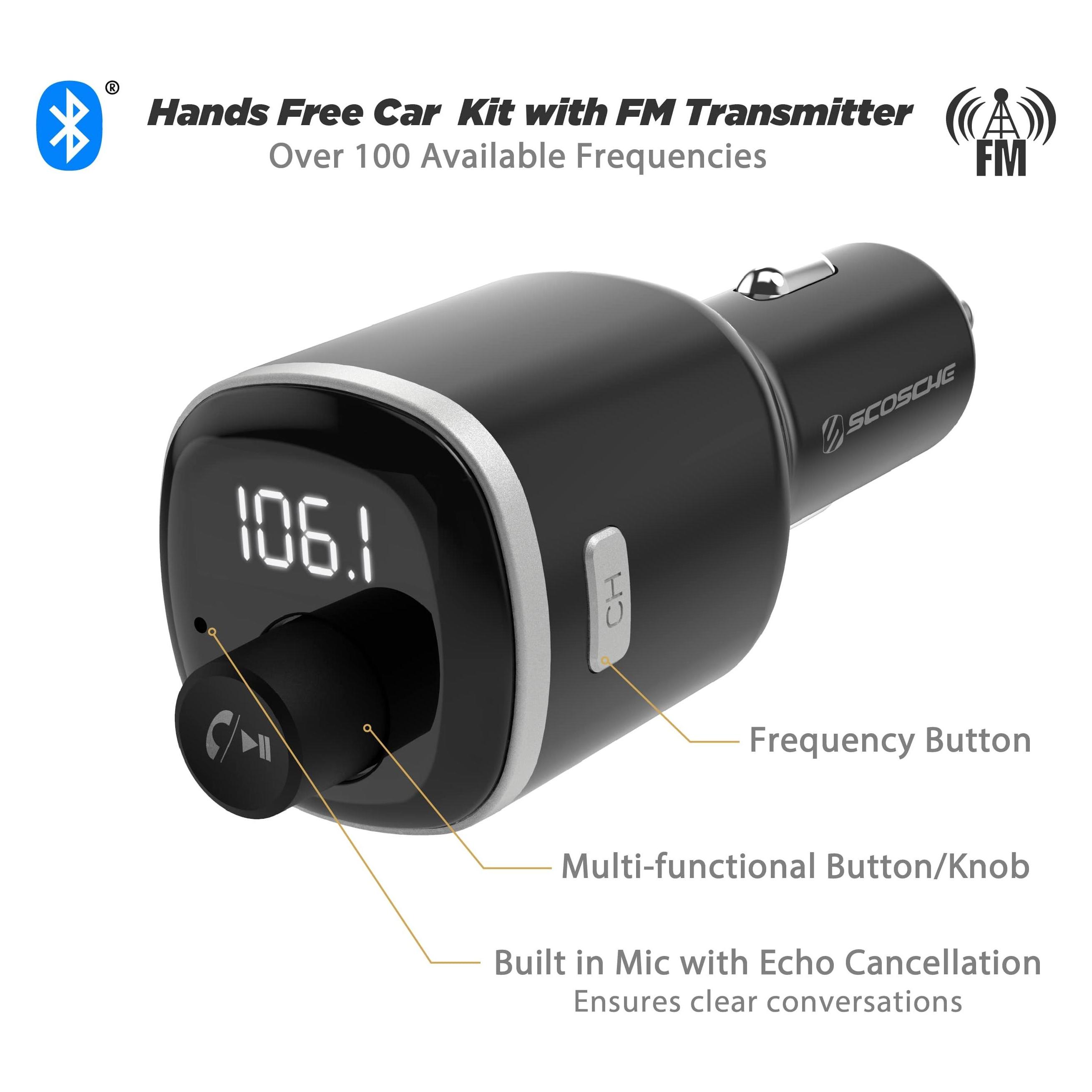 Scosche Bluetooth-Freisprecheinrichtung (BTFM4)