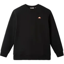 ELLESSE ellesse Herren Sweatshirt - ISLINGTON, Sweater, Rundhals, Langarm, Logo, Größe 2XL in Schwarz Schwarz