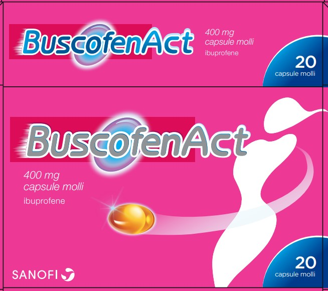 Buscofenact 400 Mg Capsule Molli