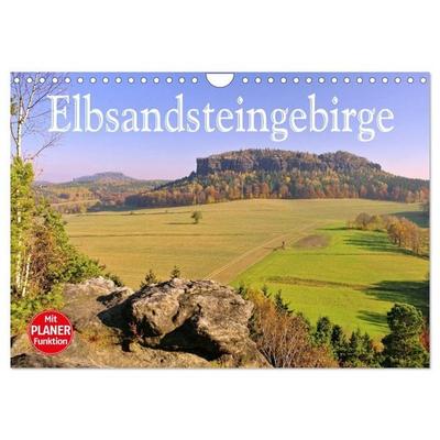 Elbsandsteingebirge (Wandkalender 2026 DIN A4 quer), CALVENDO Monatskalender