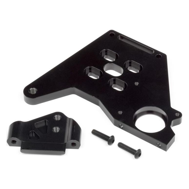 HPI Super 5SC MOTOR MOUNT SET (BLACK) (108723)
