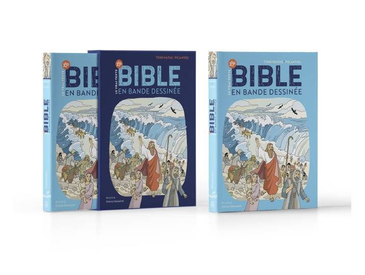 La Bible en bande dessinée (relié + coffret) (BD)