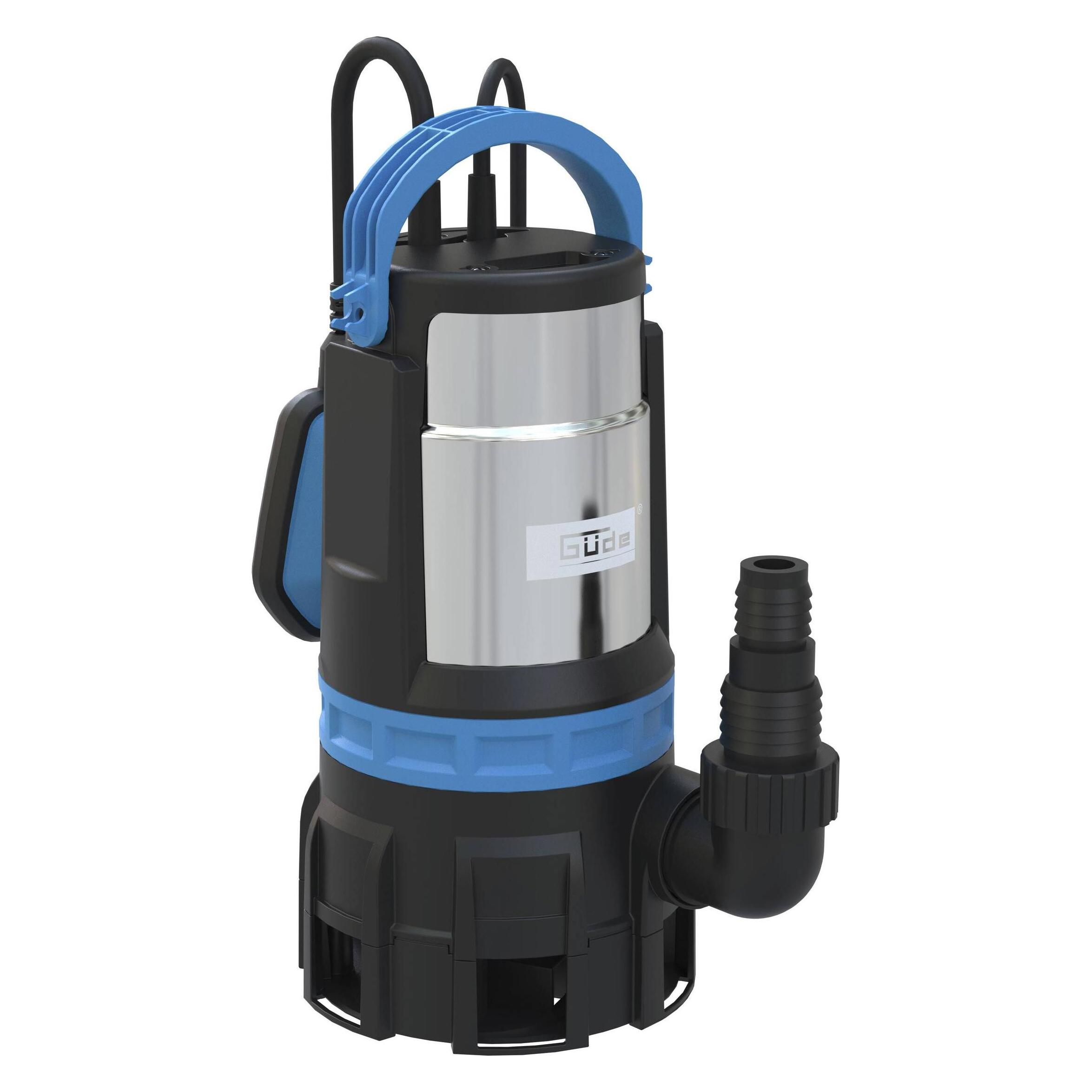Güde Kombi-Tauchpumpe GS 750.1 2 in 1 (Klarwasserpumpe, Schmutzwasserpumpe) (94600)