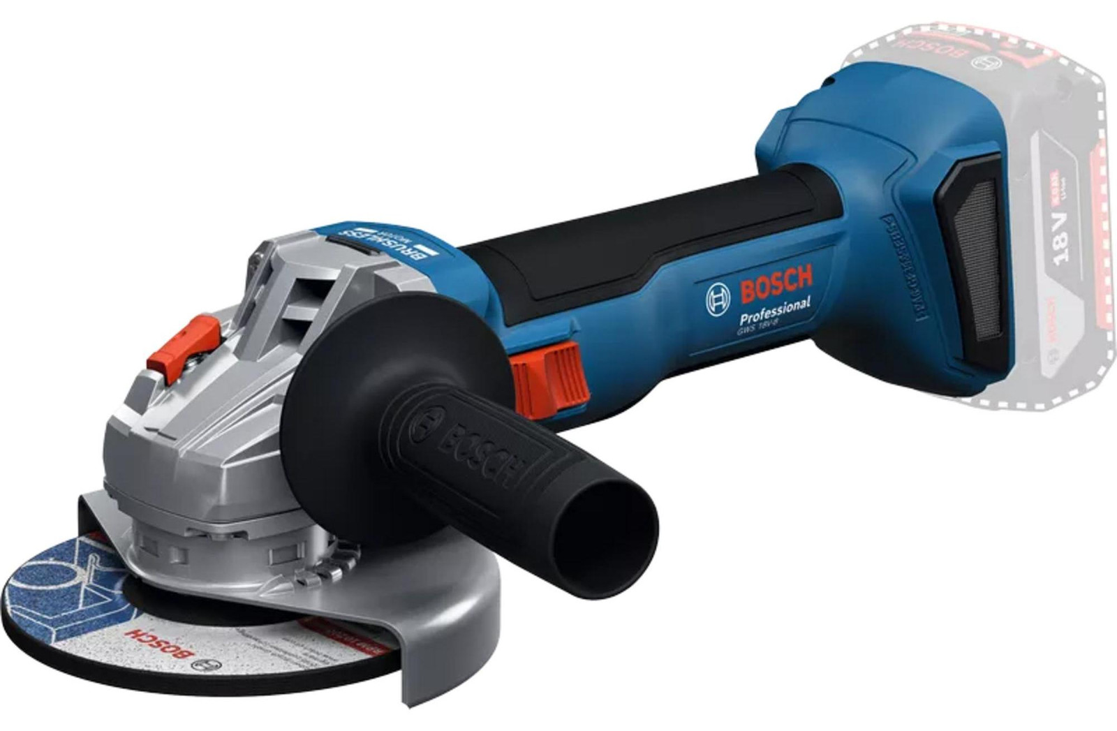 Bosch GWS 18V-8 Accu slijptol 125mm