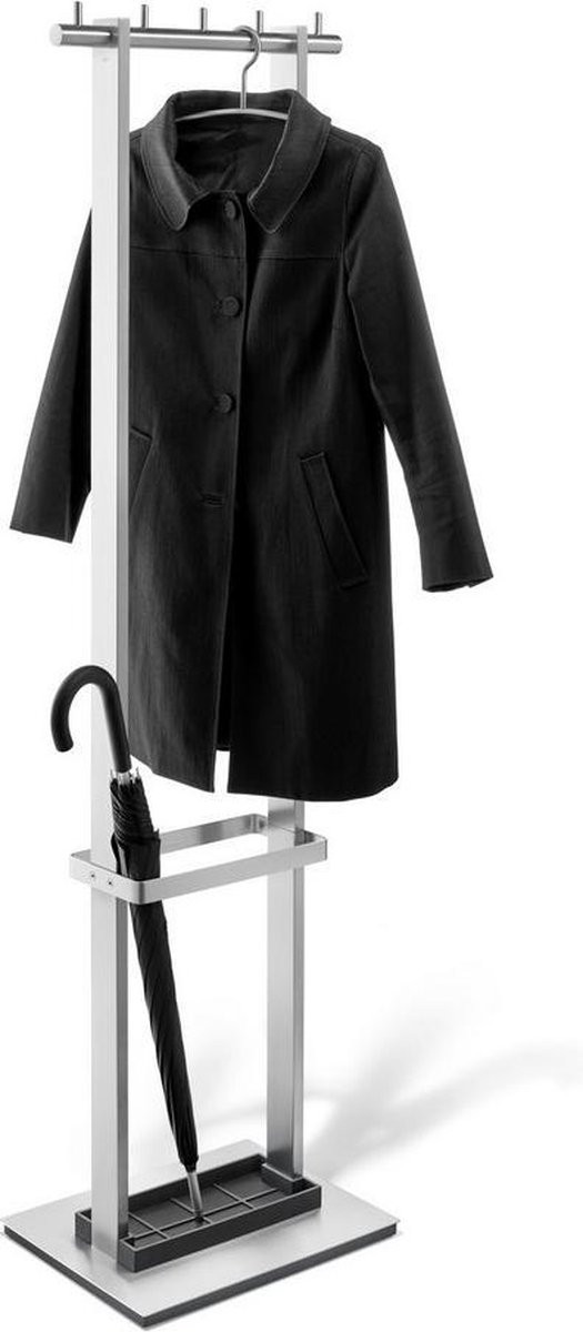 ZACK Vestor Garderobe voor volwassenen in Roestvrij Staal