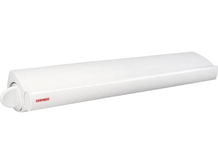Leifheit wanddroogrek Rollfix 210 longline - 21 m drooglengte - ophangbaar - wit