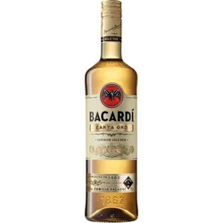 Bacardí Carta Oro Gold Rum 37,5% 1 Liter