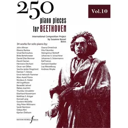 250 Piano Pieces For Beethoven - Vol. 10, Fachbücher von Nikolas Sideris