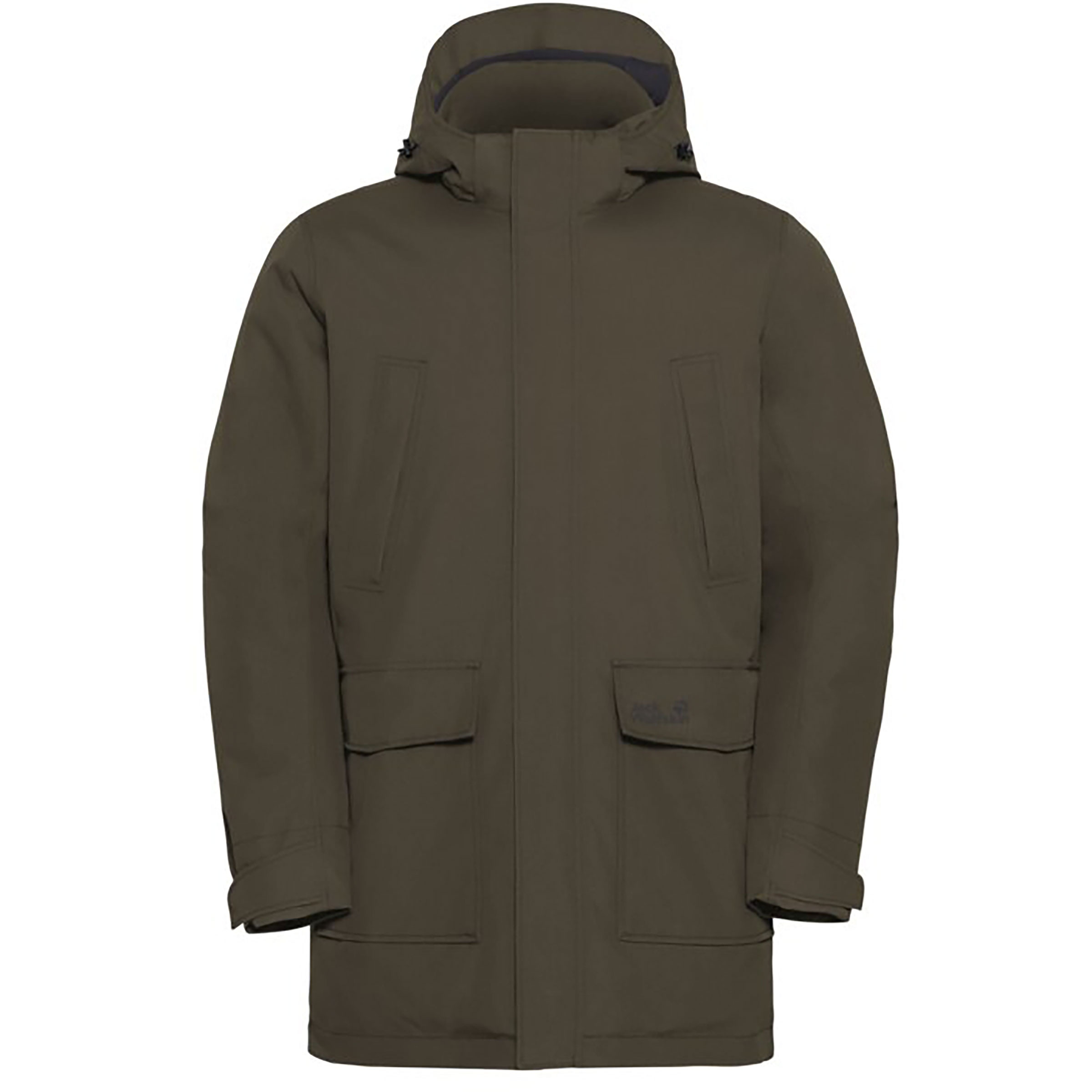 Jack Wolfskin Canyon Shield Parka Herren Winterjacke oliv Größe L Lifestyle Wasserdicht Wasserabweisend