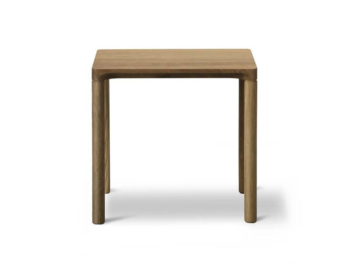 Fredericia Furniture Piloti 6700 Couchtisch Geräucherte Eiche-Höhe 35 cm