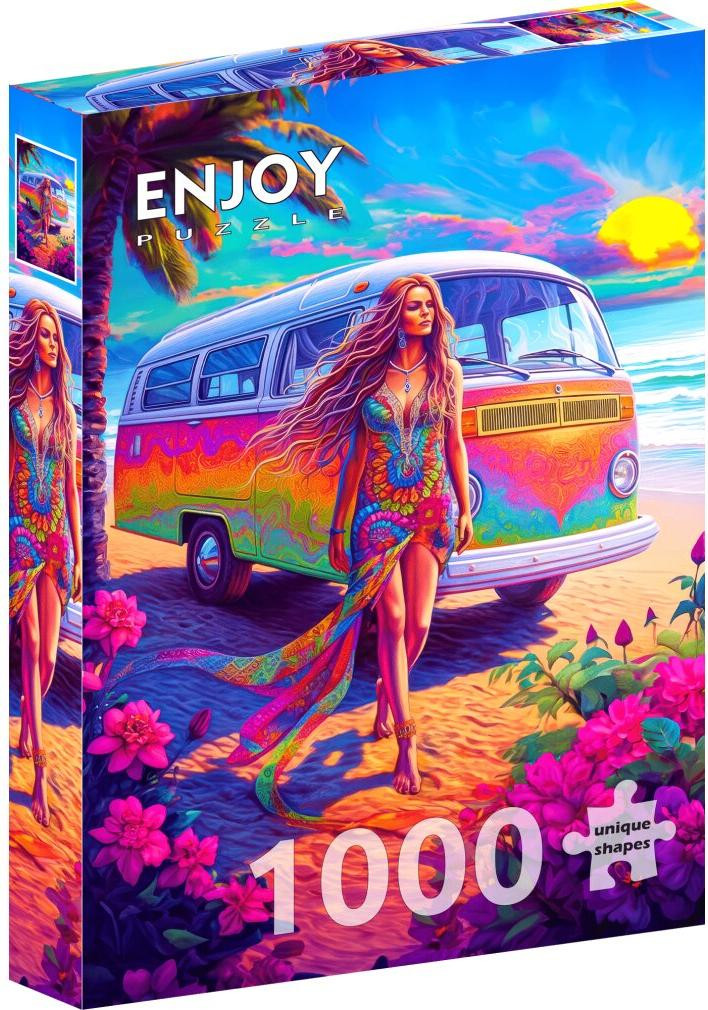 Enjoy Puzzel 1000 stukjes Hippie at Heart