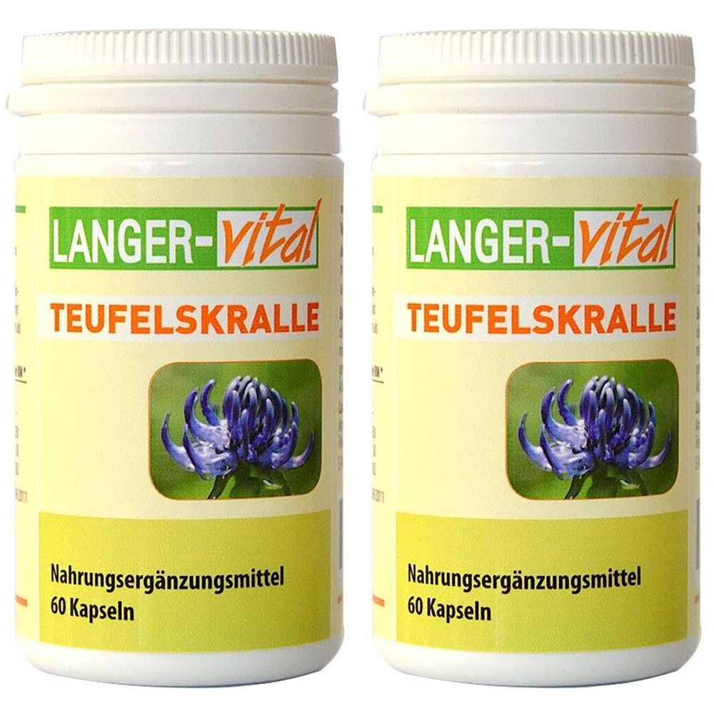 Teufelskralle 250 mg+Vitamin C+Zink+Selen Kapseln 2x 2x60 St