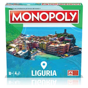 Winning Moves WM03008-ITA-6 - MONOPOLY - I BORGHI PI? BELLI D'ITALIA - LIGURIA (Italienisch) (62716)
