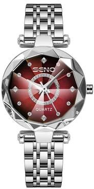 Modern Mode Marketplace 2024 Fashion Watches For Women Ladies Luxury Wristwatch New Look Valentines Da Silver Wine