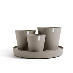 BLUMENTOPF Dubai 56,5/30,7 cm Taupe