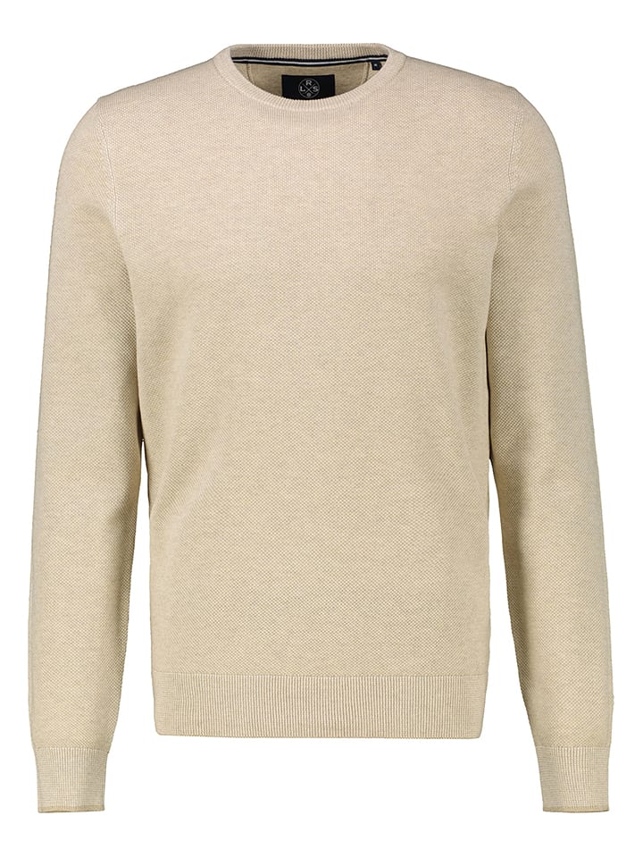 Lerros Pullover in Sand - L