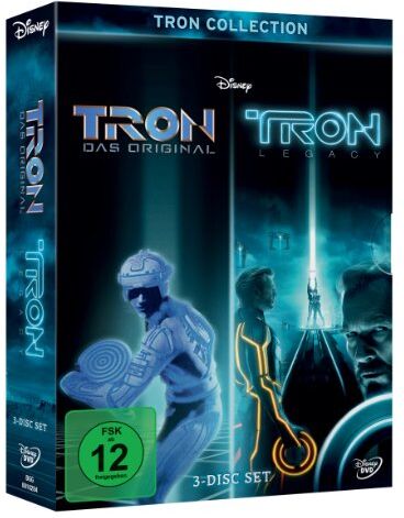 Joseph Kosinski - TRON Collection: TRON / TRON Legacy [3 DVDs] - Preis vom 12.10.2026 11:37:12 h