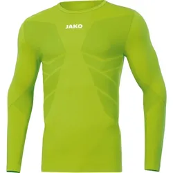 Jako Longsleeve Comfort 2.0 Kinder - neongrün - XS