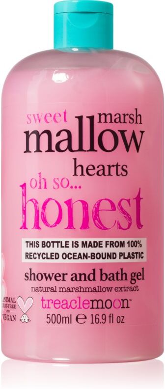Treaclemoon Marshmallow Hearts shower and bath gel 500 ml