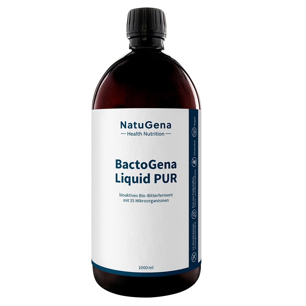 Bactogena Liquid Pur 35 Bakterienstämme Bio 1000 ml Emulsion