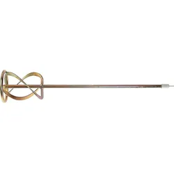 Mörtelrührer HAROMAC 120mm mit Ring (gelb, chromatisiert)