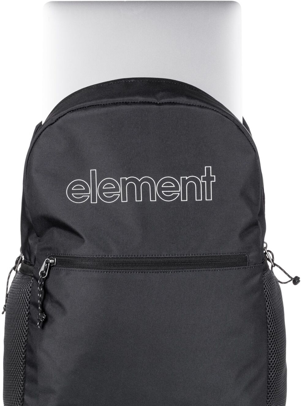 Cityrucksack ELEMENT "Infinity Action", Herren, schwarz (off schwarz), Polyester, Rucksäcke Cityrucksack