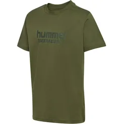 hummel hmlJR Base T-Shirt Kinder 6603 - winter moss 104