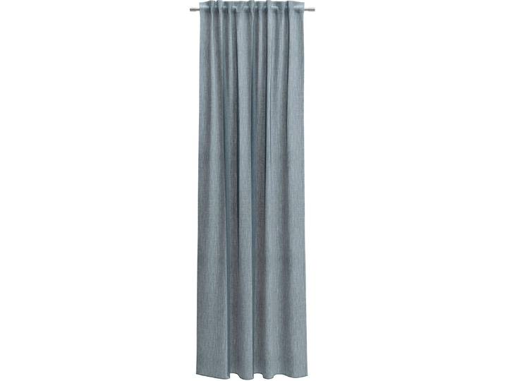 Vorhang NEUTEX FOR YOU Libre-ECO , blau, B:142cm H:210cm, Jacquard, Polyester, Gardinen, Vorhang, nach Mass