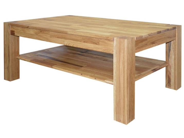Couchtisch 115 x 70 cm Eiche massiv