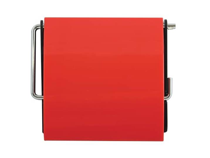 MSV Bad Serie Toiletrolhouder WC rolhouder papierhouder wc-rolhouder wc-rolhouder wc-papierhouder met klep - rood