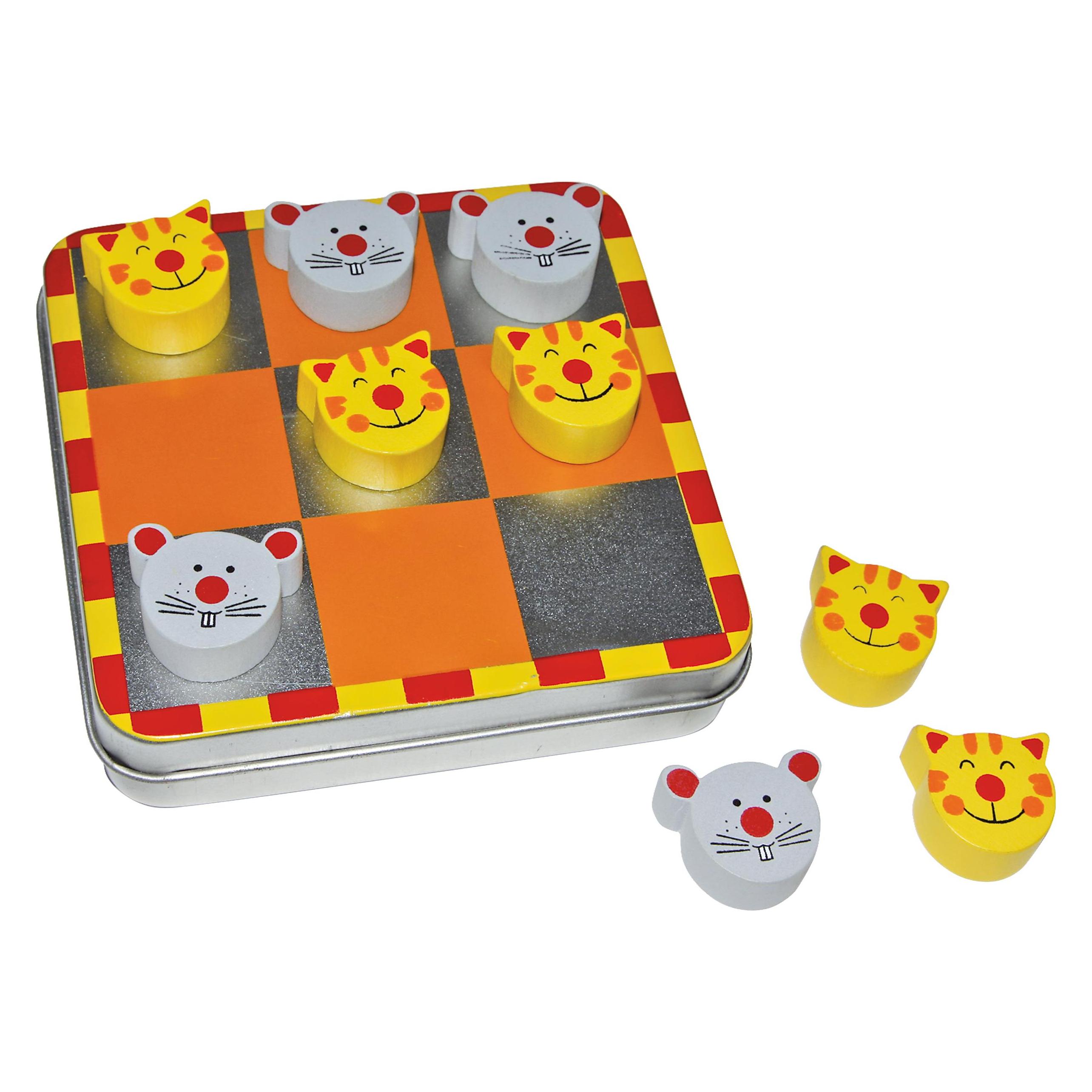 small foot Tic Tac Toe Katz und Maus (Deutsch, 2 Spieler) (2404)