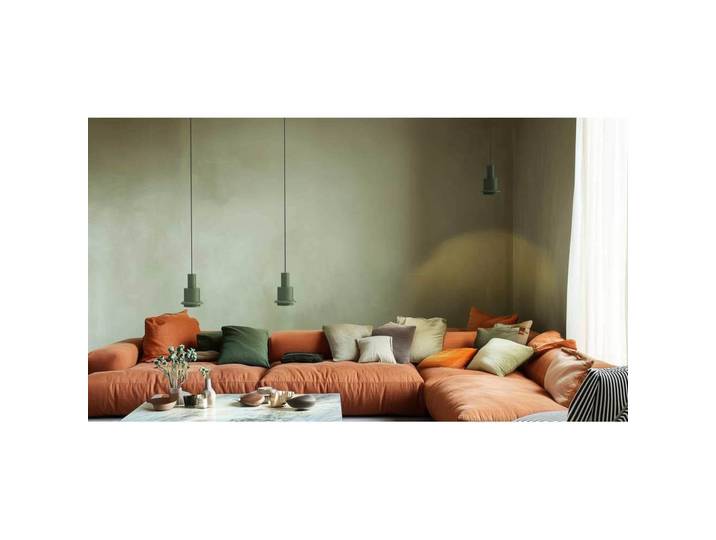 Chaumont Suspension Ø19xH28 Green/Green - DCW - Salon / séjour - Métal
